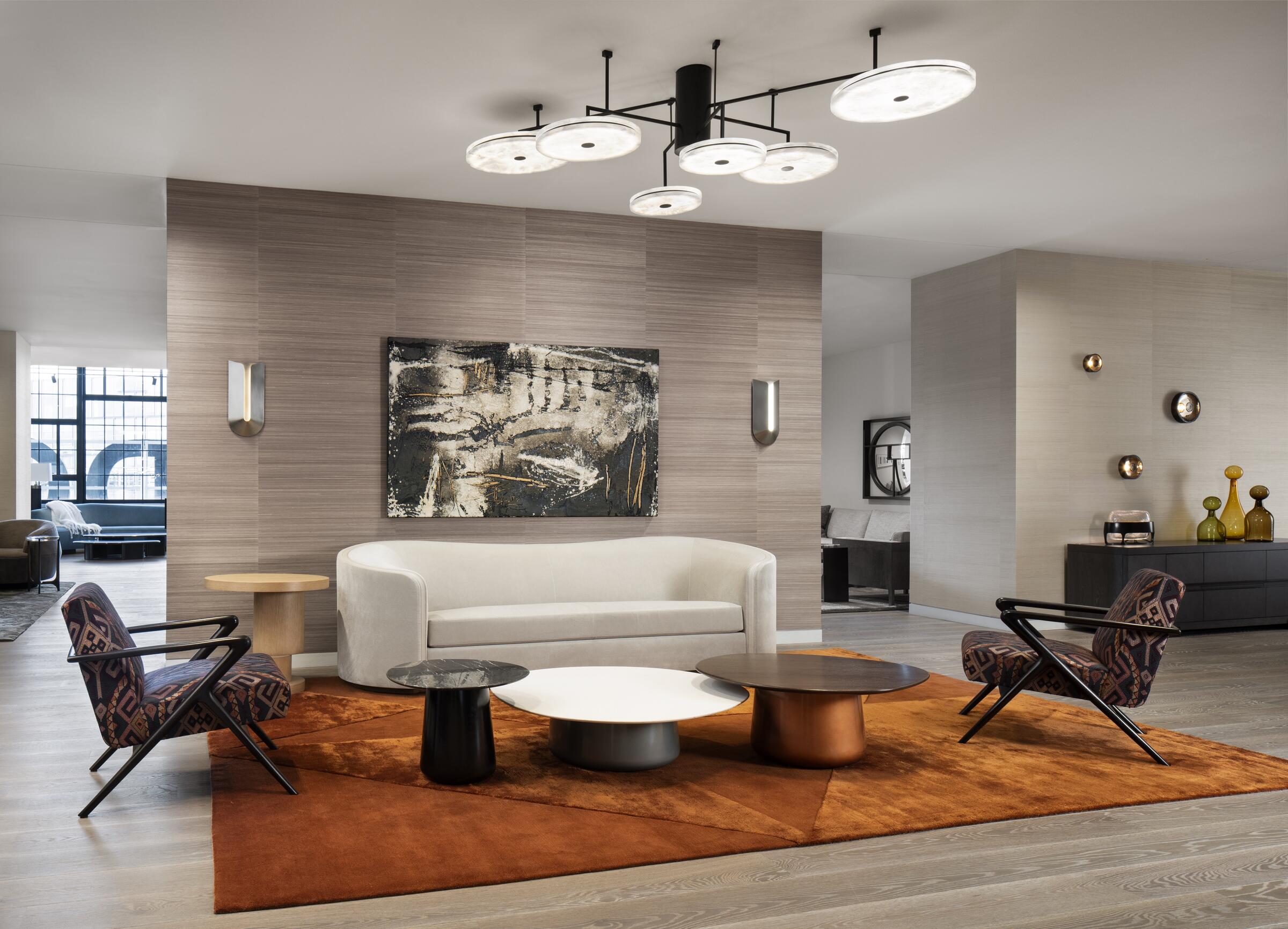 THESEUS ALABASTER Evasion Ceiling Light