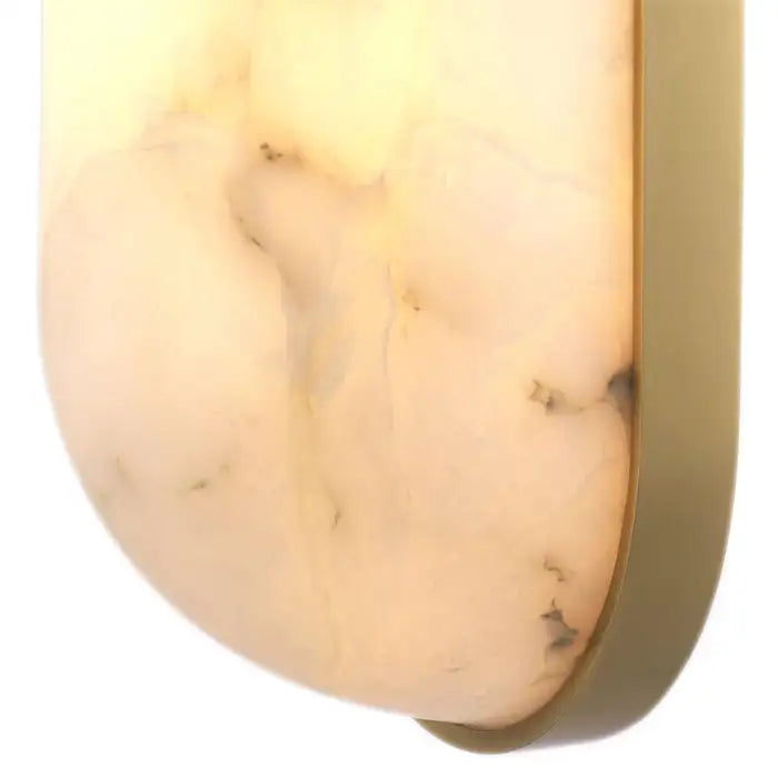 Kay Brass Alabaster Wall Light 16''H