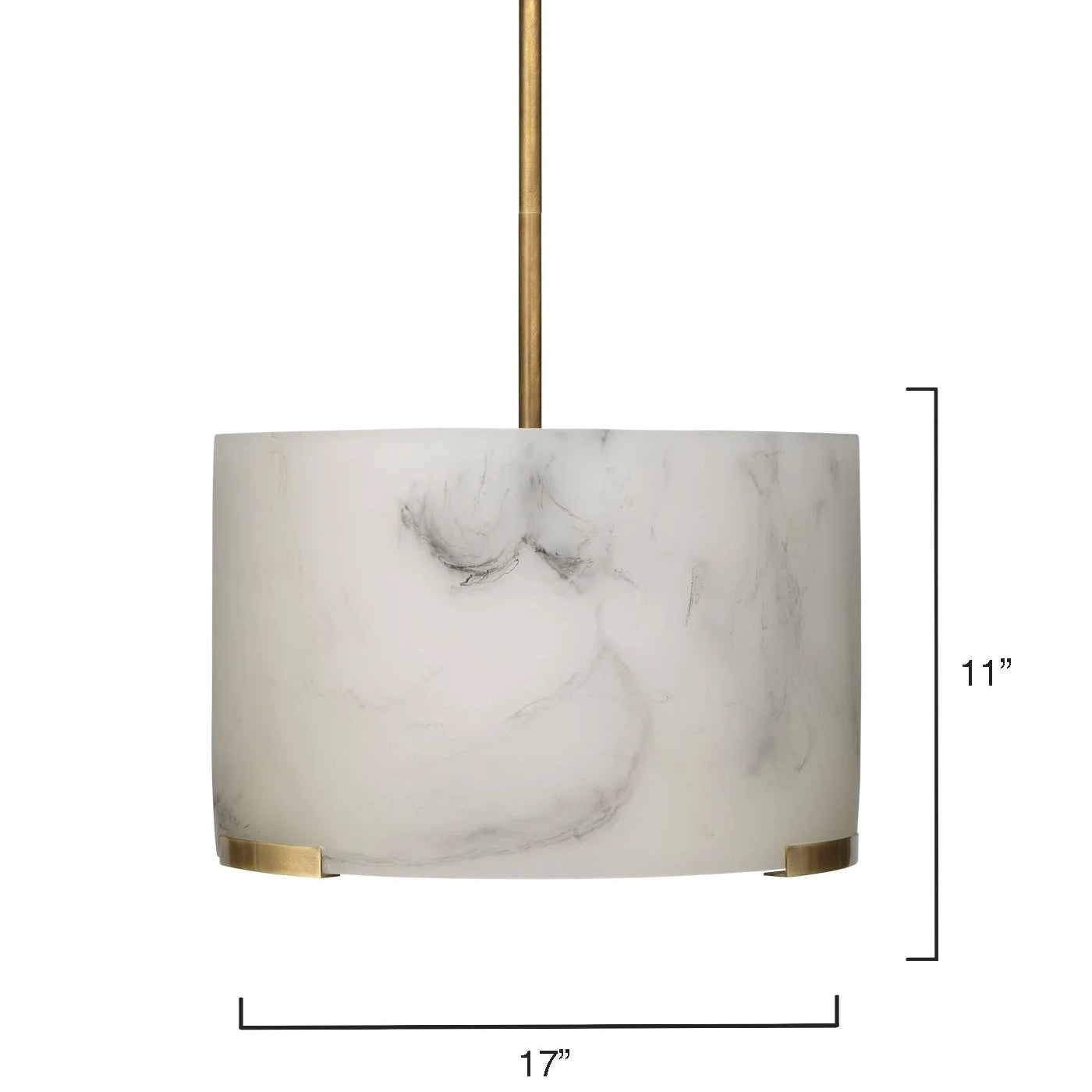 Elancourt Alabaster Pendant