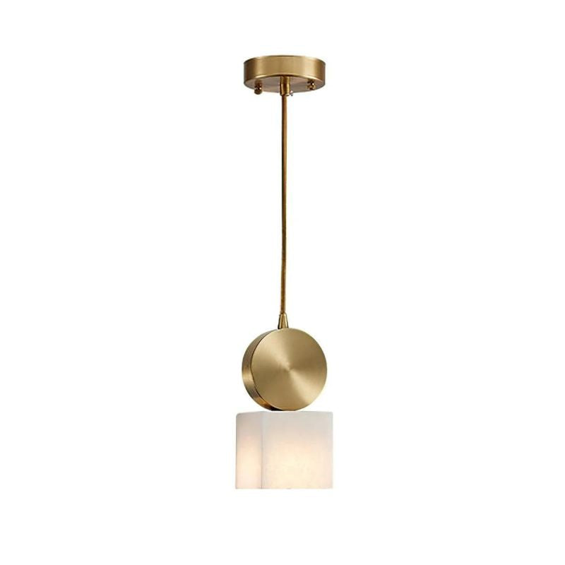 Etrusca Alabaster Small Art Pendant Light