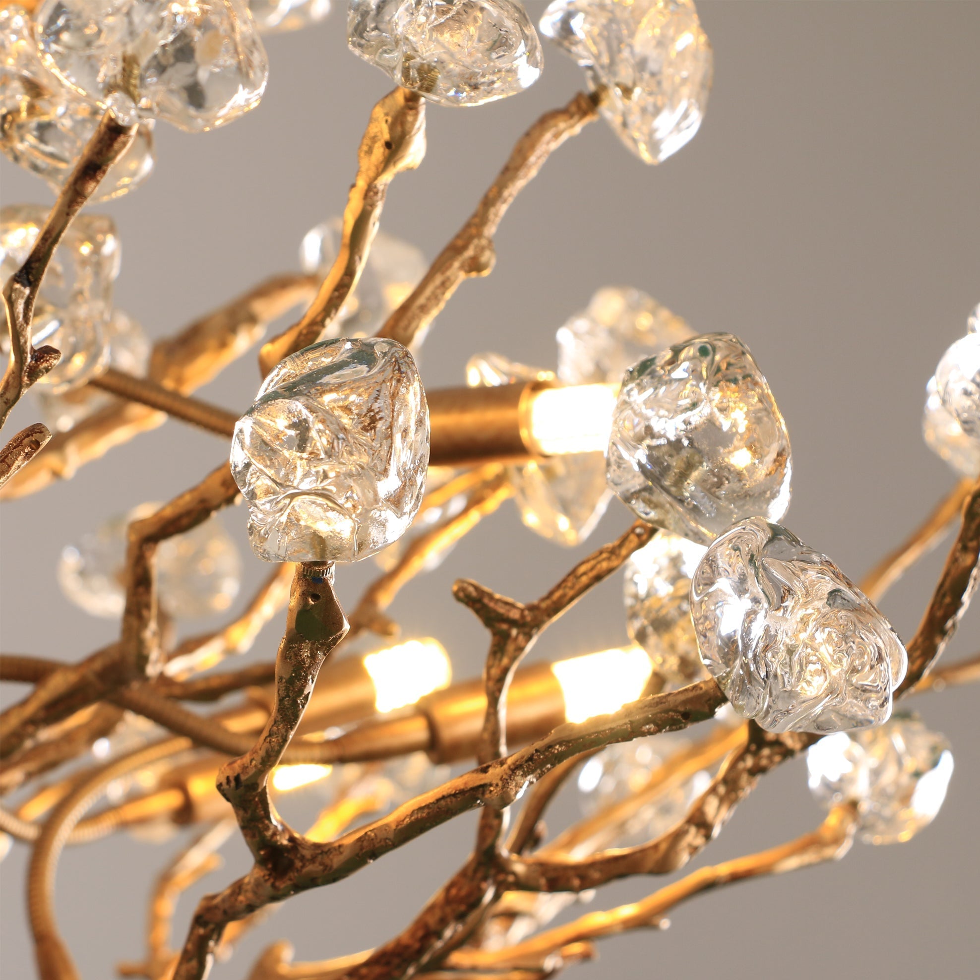 Flora Gemstone Branch Chandelier