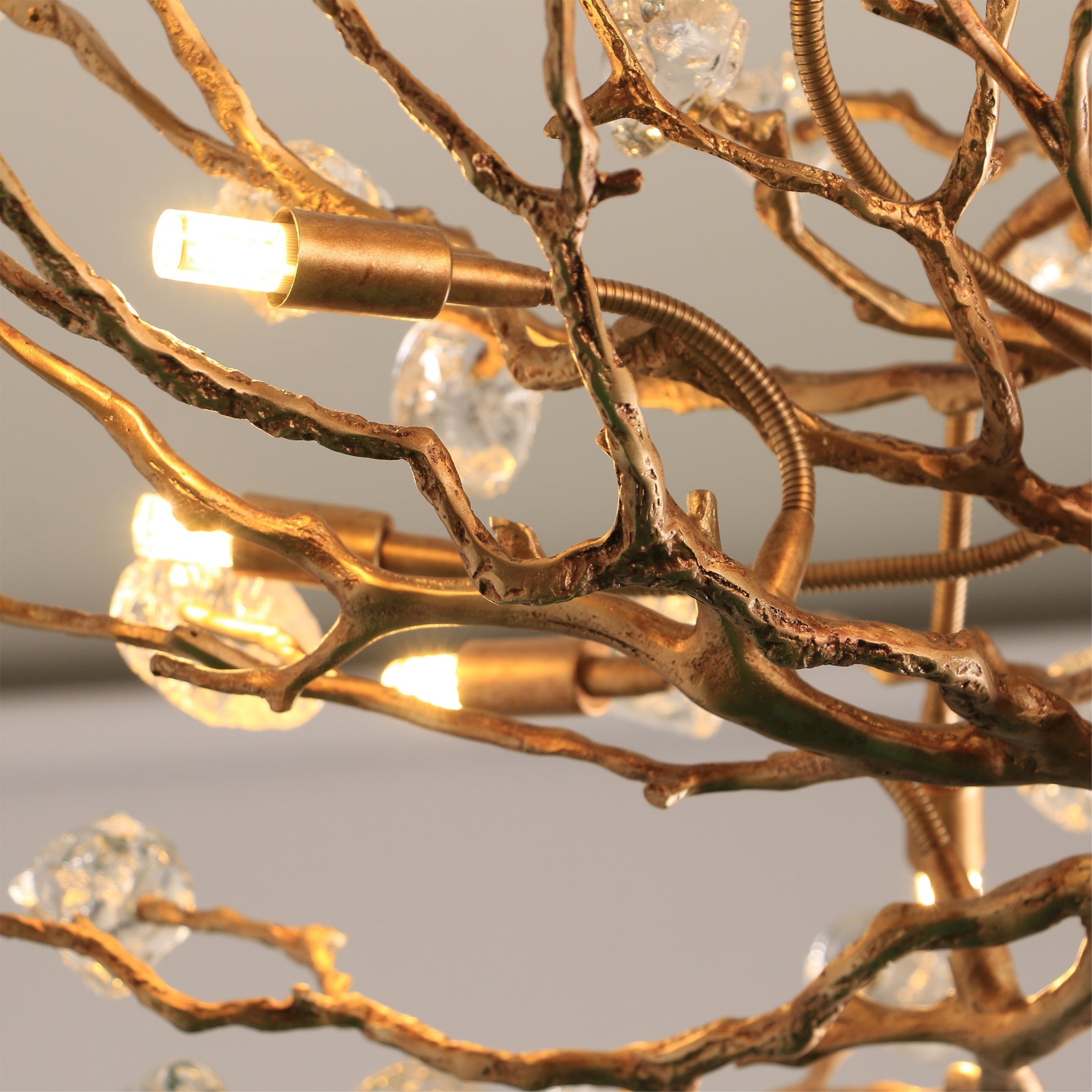 Flora Gemstone Branch Chandelier