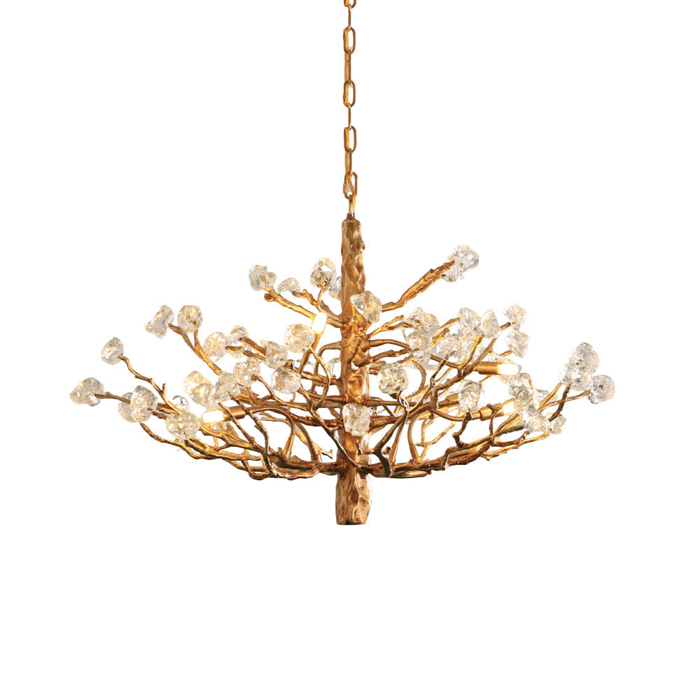 Flora Gemstone Branch Chandelier