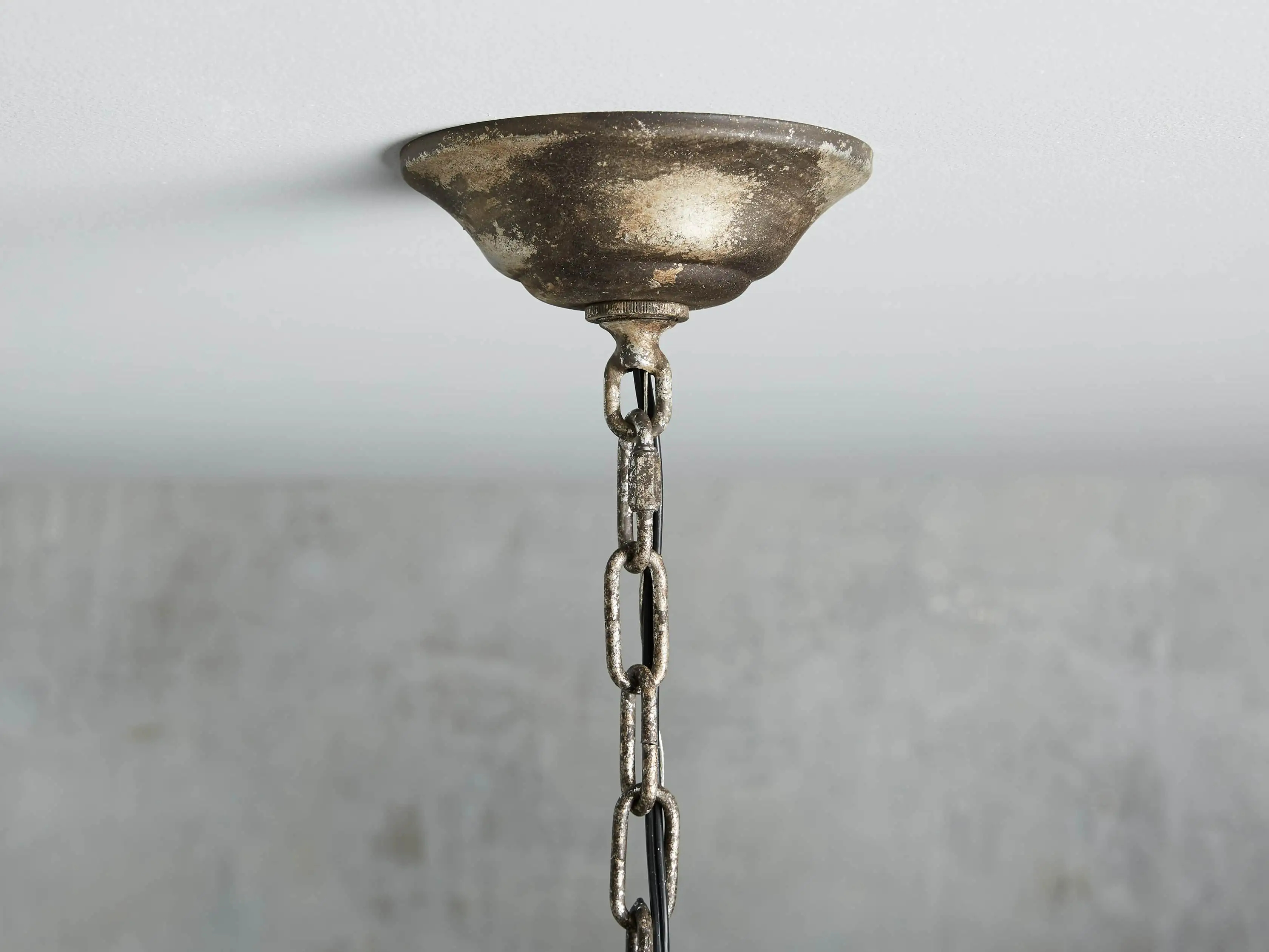 Gothic Grand 12 Light Chandelier 42'' - Silver 