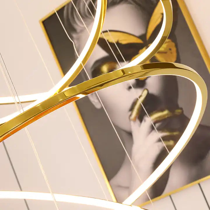 Felicity 8 Ring Chandelier