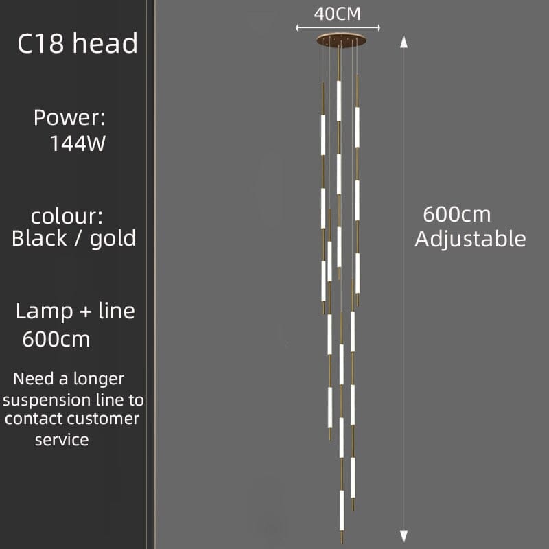 Leonardo Glass Chandelier