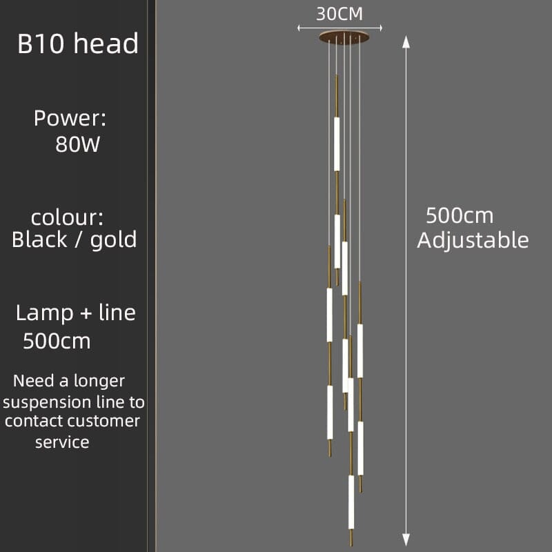 Leonardo Glass Chandelier