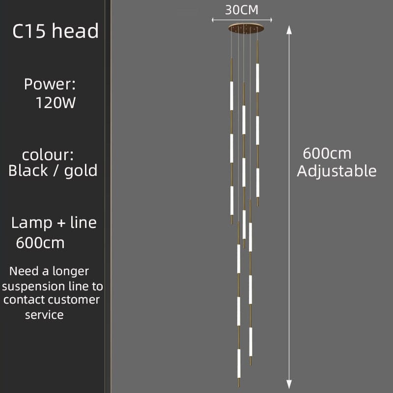 Leonardo Glass Chandelier