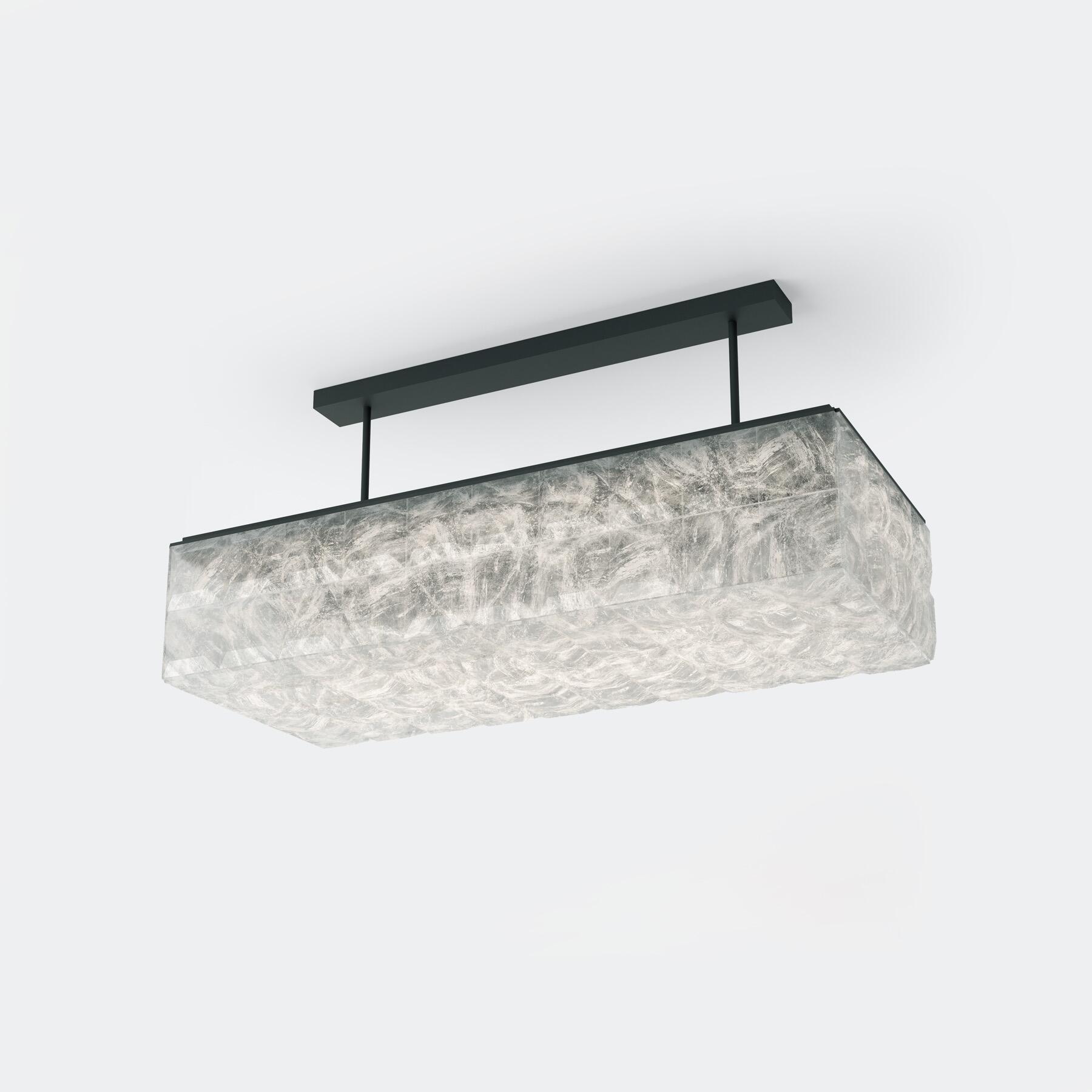 Rock Crystal Hera Chandelier 41''W