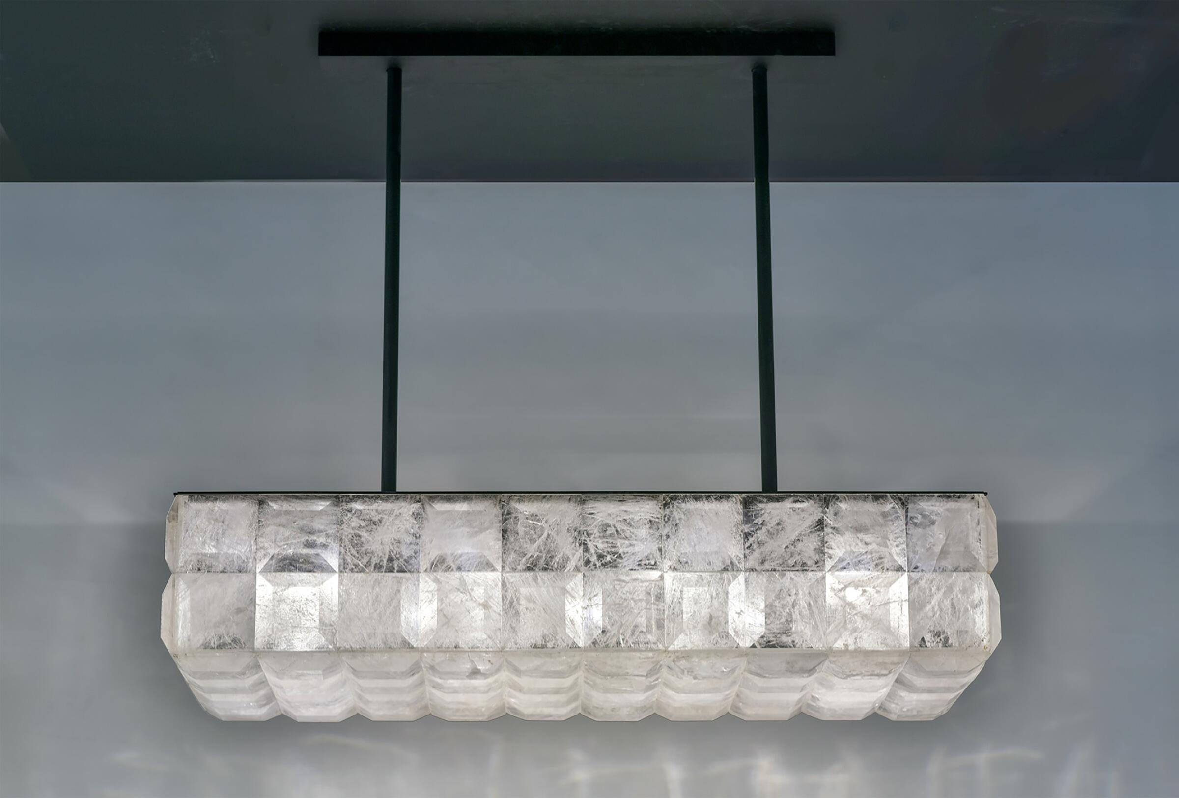 Rock Crystal Hera Chandelier 41''W