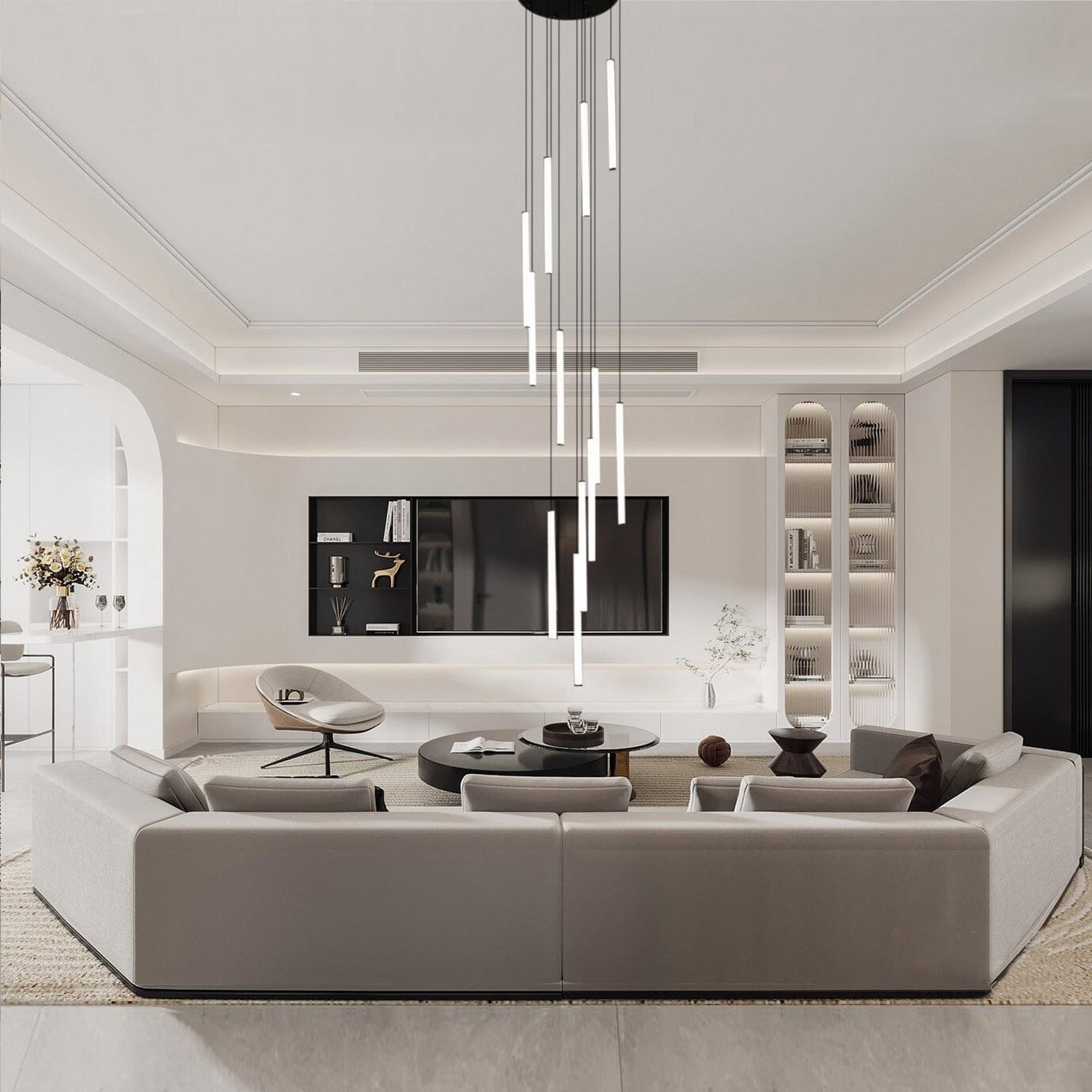 Leonardo Glass Chandelier