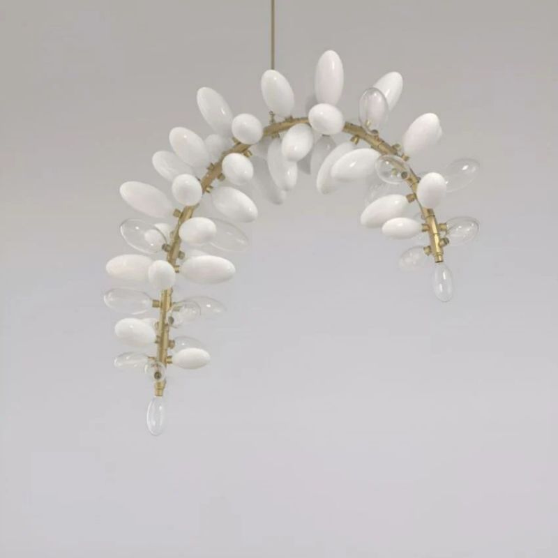 Harris Art Grape Arch Branch Chandelier