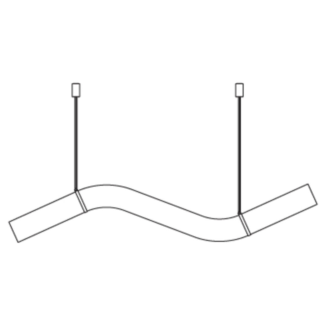 Simplicity Alabaster Linear Chandelier 51'' 55'' 60'' 61'' 65''W