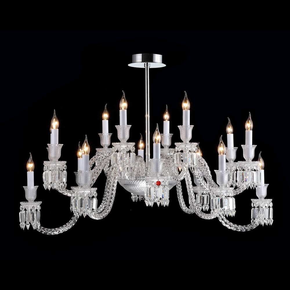 Fanci Luxury Ellipse Crystal Chandelier