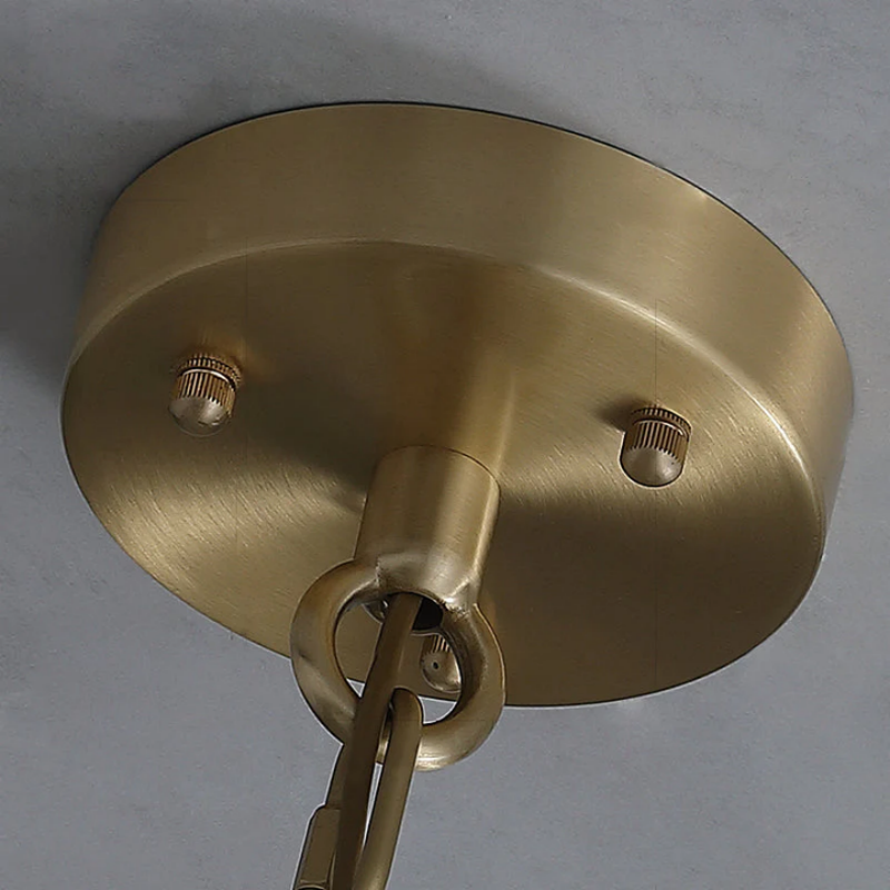 Theseus Alabaster Lorry Modern Multi-Layer Round Chandelier 31"