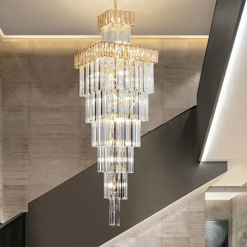 Elsa Foyer & Staircase Chandelier