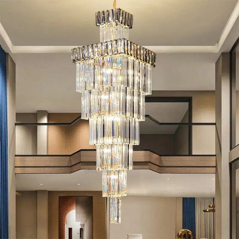 Elsa Foyer & Staircase Chandelier