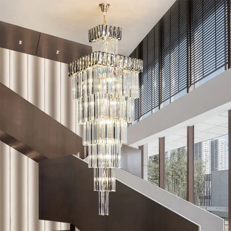 Elsa Foyer & Staircase Chandelier