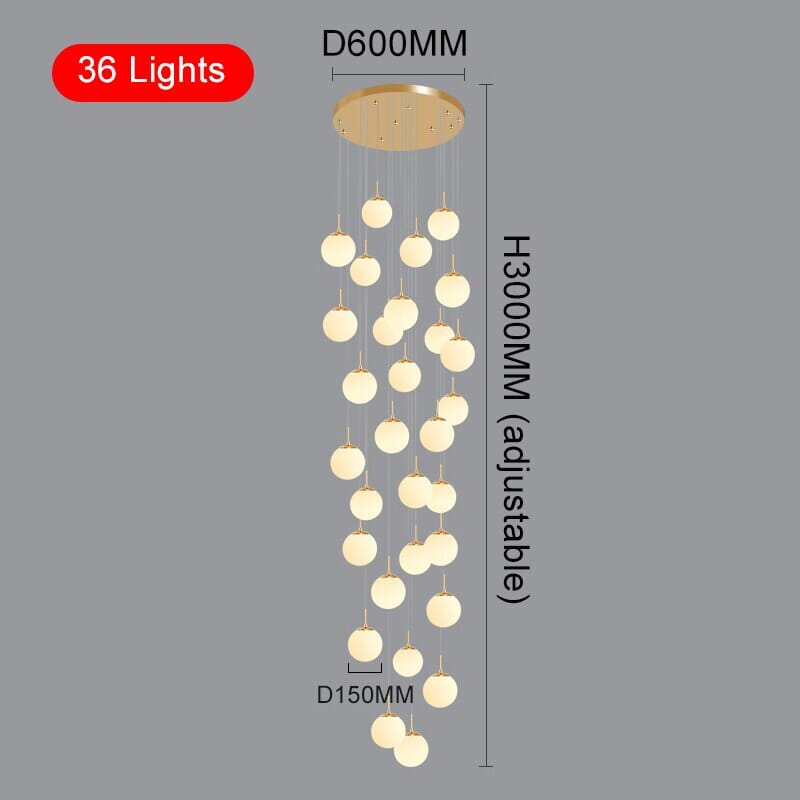 Harriet Orb Foyer Chandelier