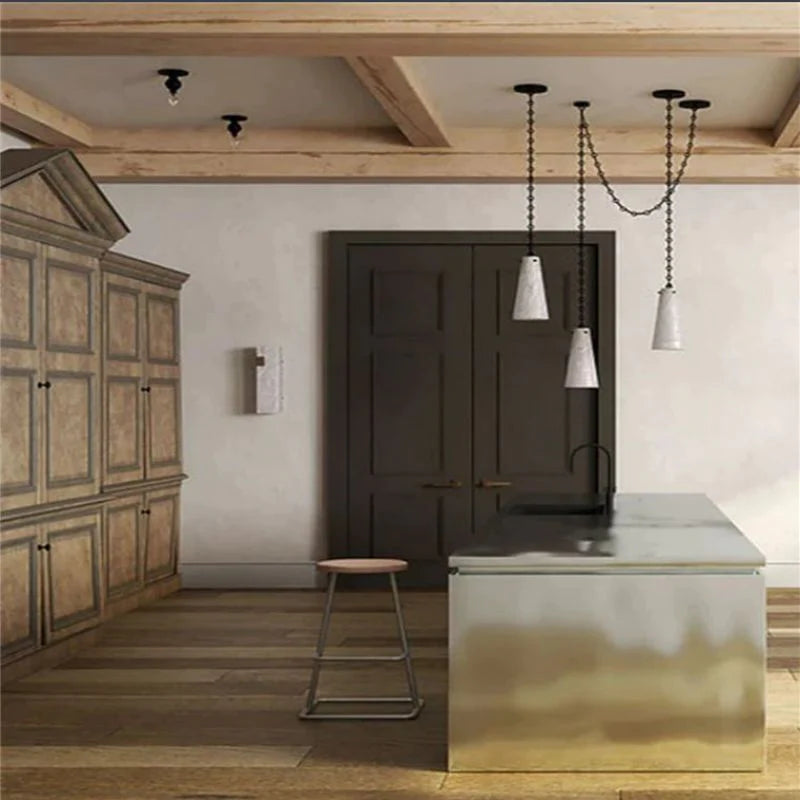 Theseus Alabaster Marble Modern 3-Light Pendant