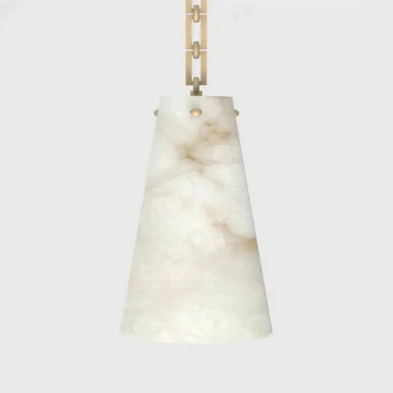 Theseus Alabaster Marble Modern Pendant Light