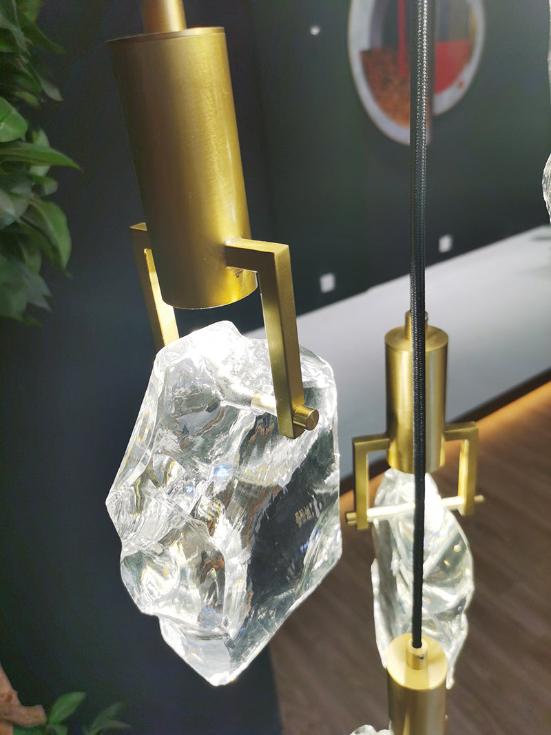 Irregular Crystal Pendant Lighting