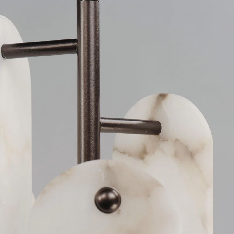 Alabaster Megalith 5-Light Pendant