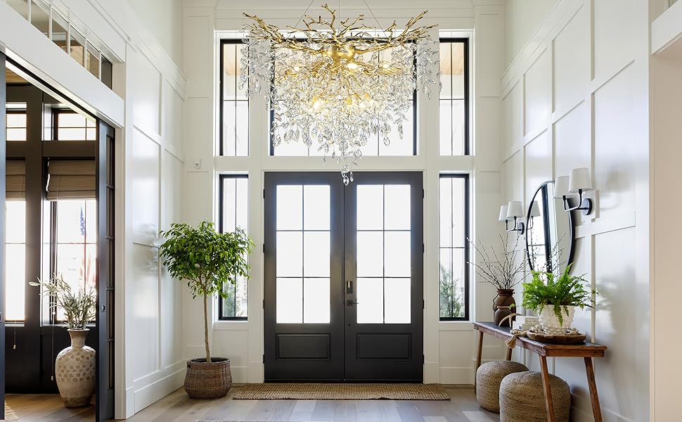 Modern Chandeliers for Foyer, Entrance, Corridor