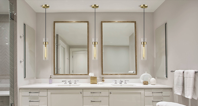 bathroom pendant lights