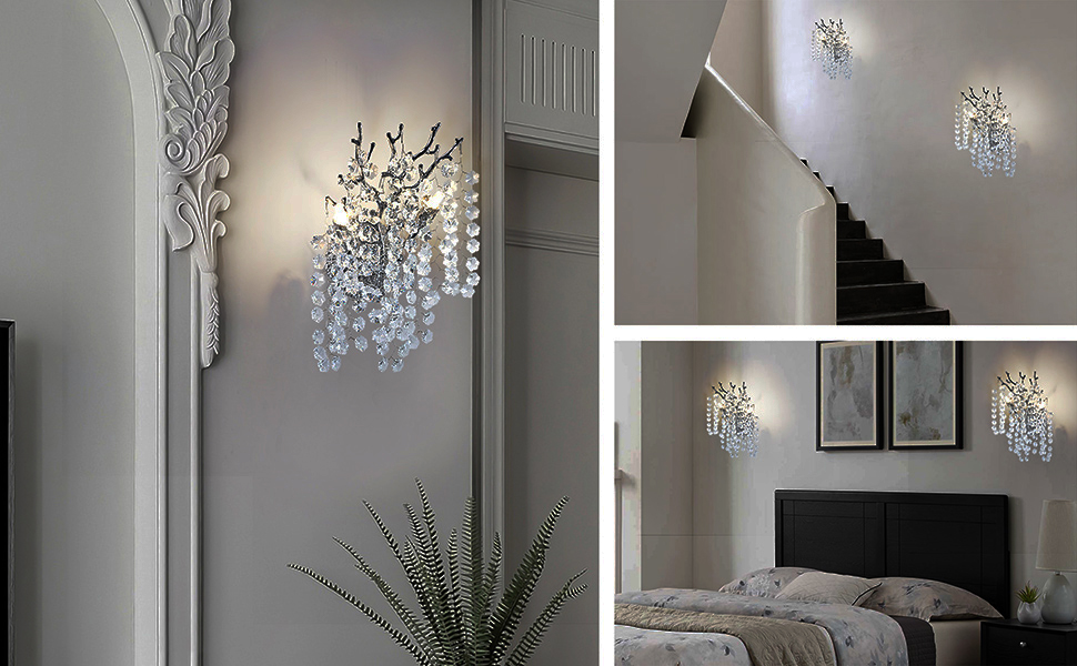 Crystal Wall Light