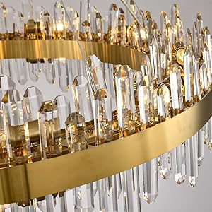 K9 crystals chandeliers