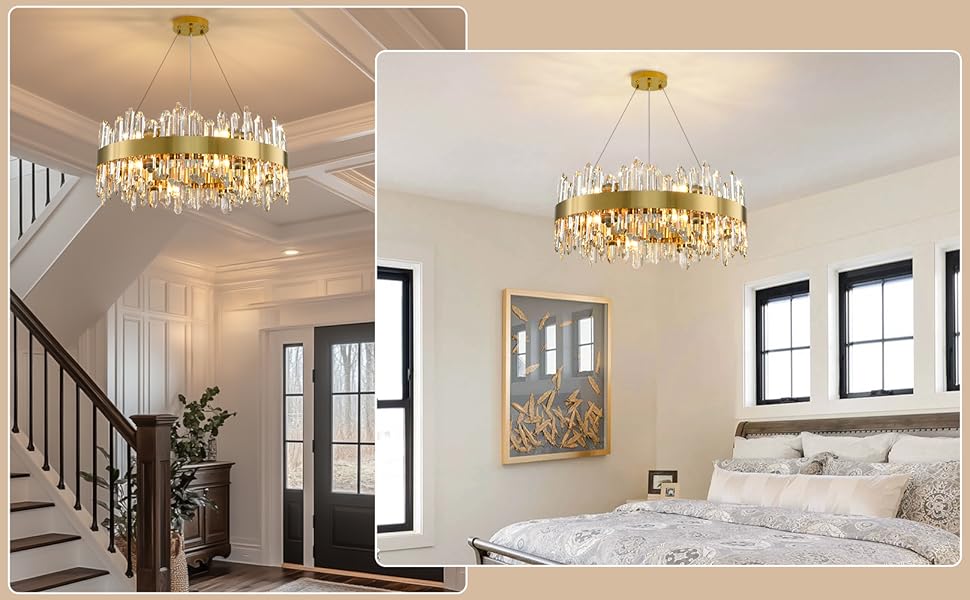 bedroom chandelier for foyer entryway