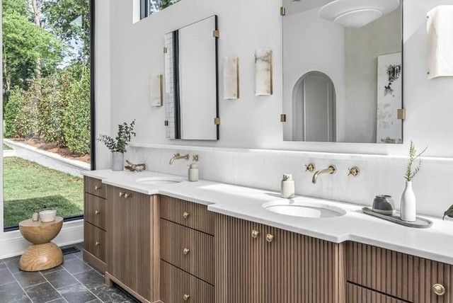 Alabaster Aerin Clayton Wall Sconce 12.5"H