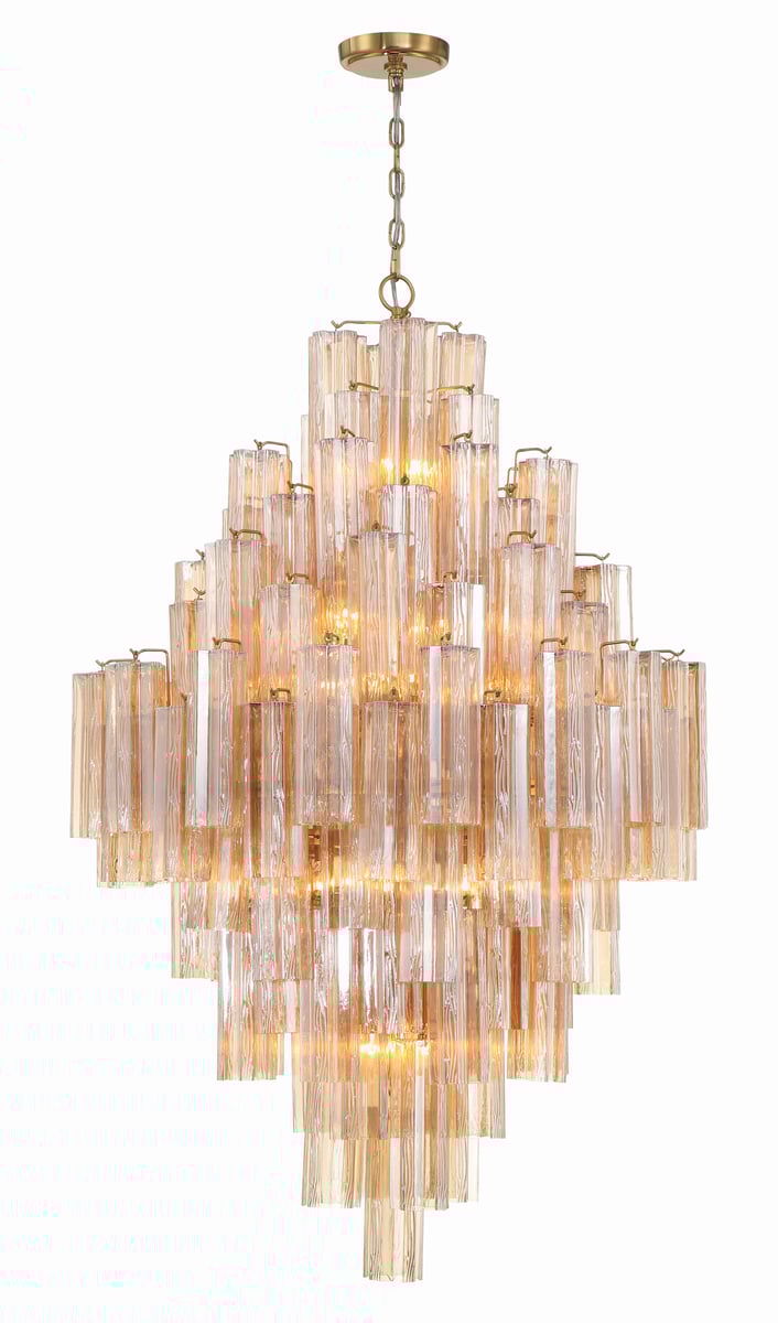Addis Diamond Chandelier 49''H