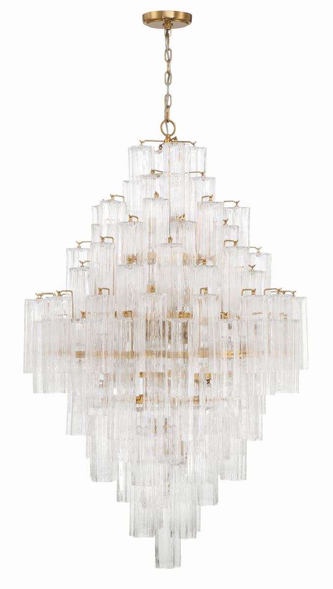 Addis Diamond Chandelier 49''H