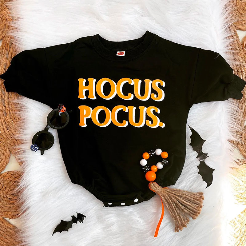  Baby HOCUS POCUS Halloween Romper