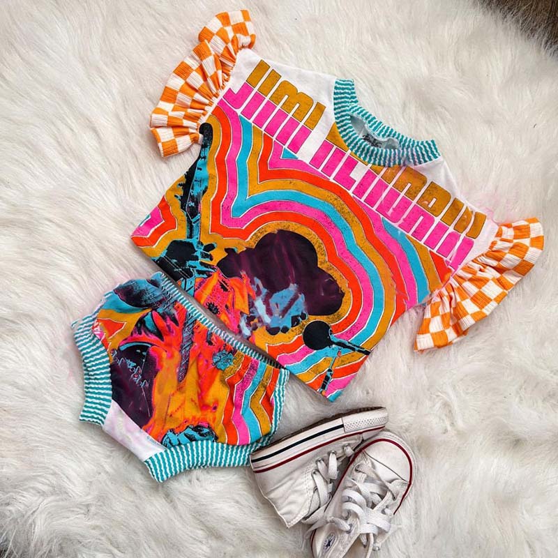 Baby Print Romper