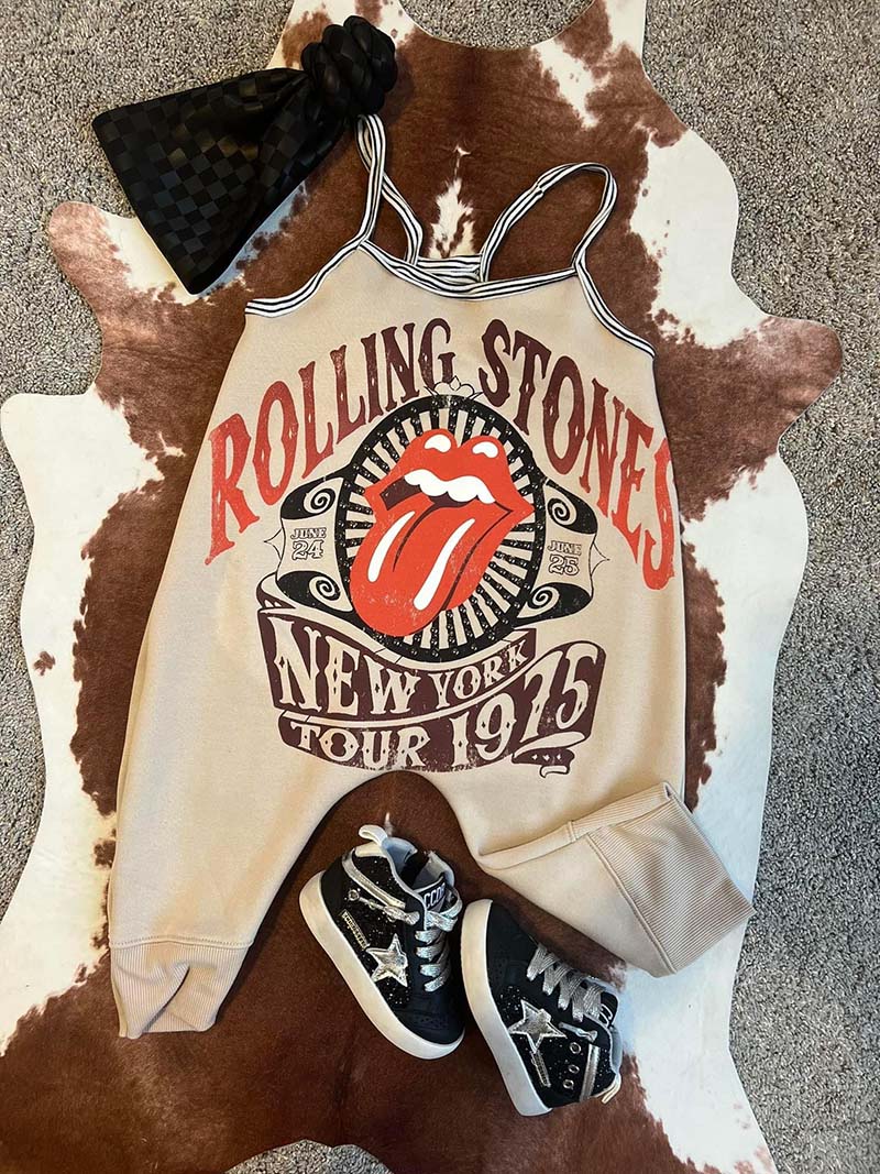 Baby Rolling Stones Jumpsuit