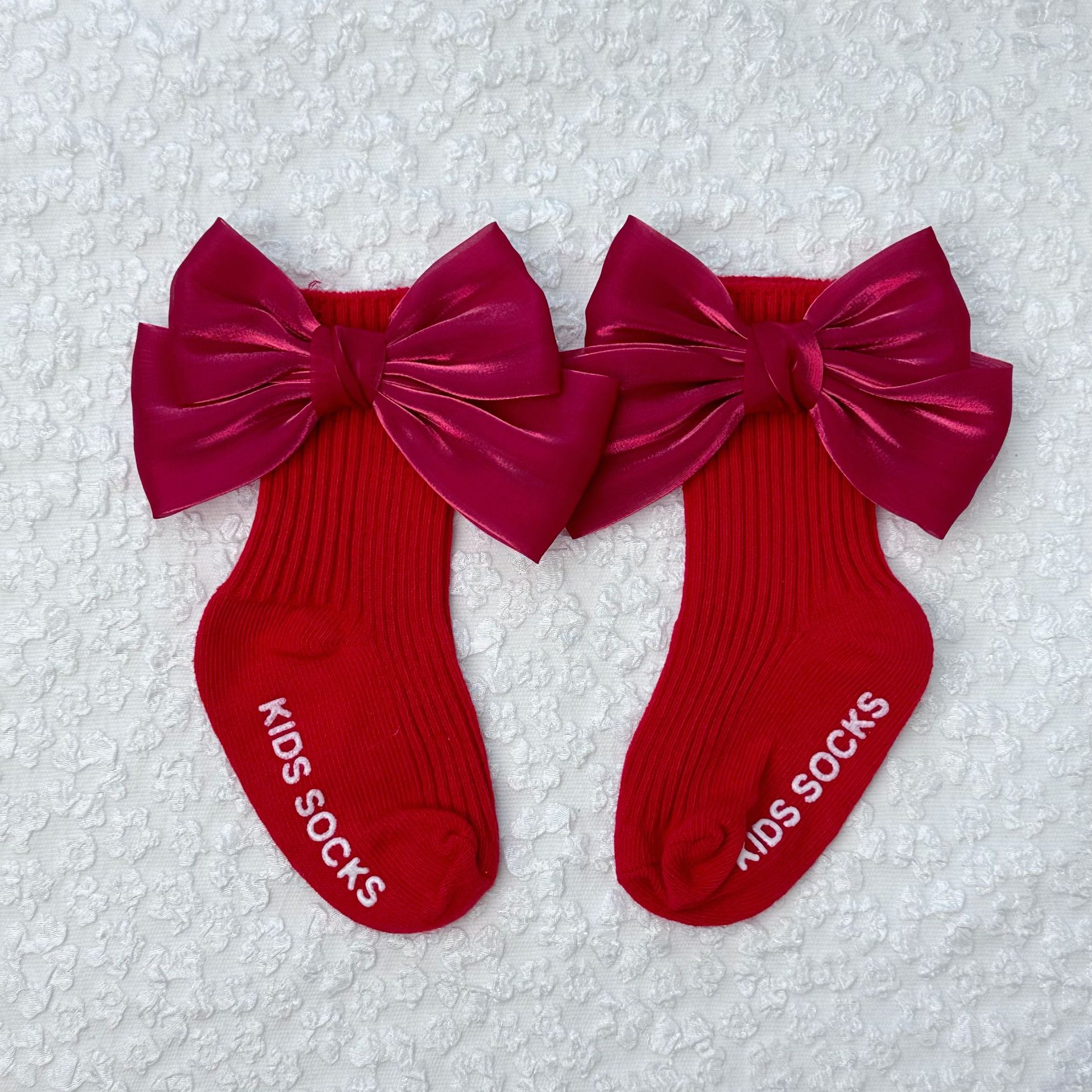 Baby Bow Mid-tube Socks