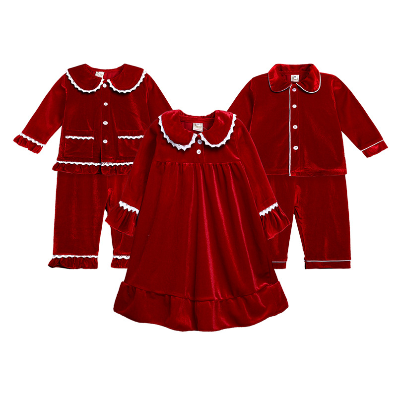 Children's Velvet Pajamas
