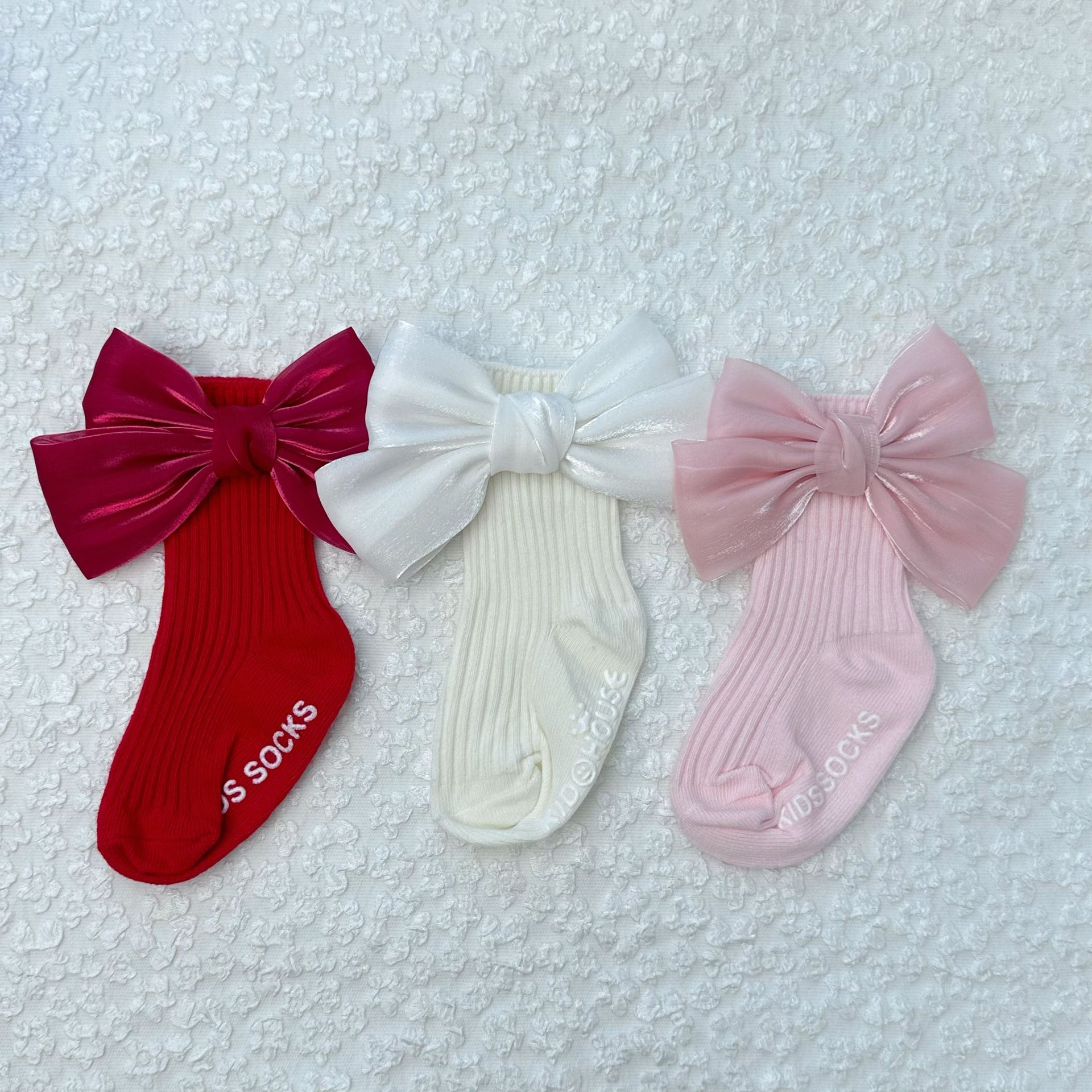 Baby Bow Mid-tube Socks