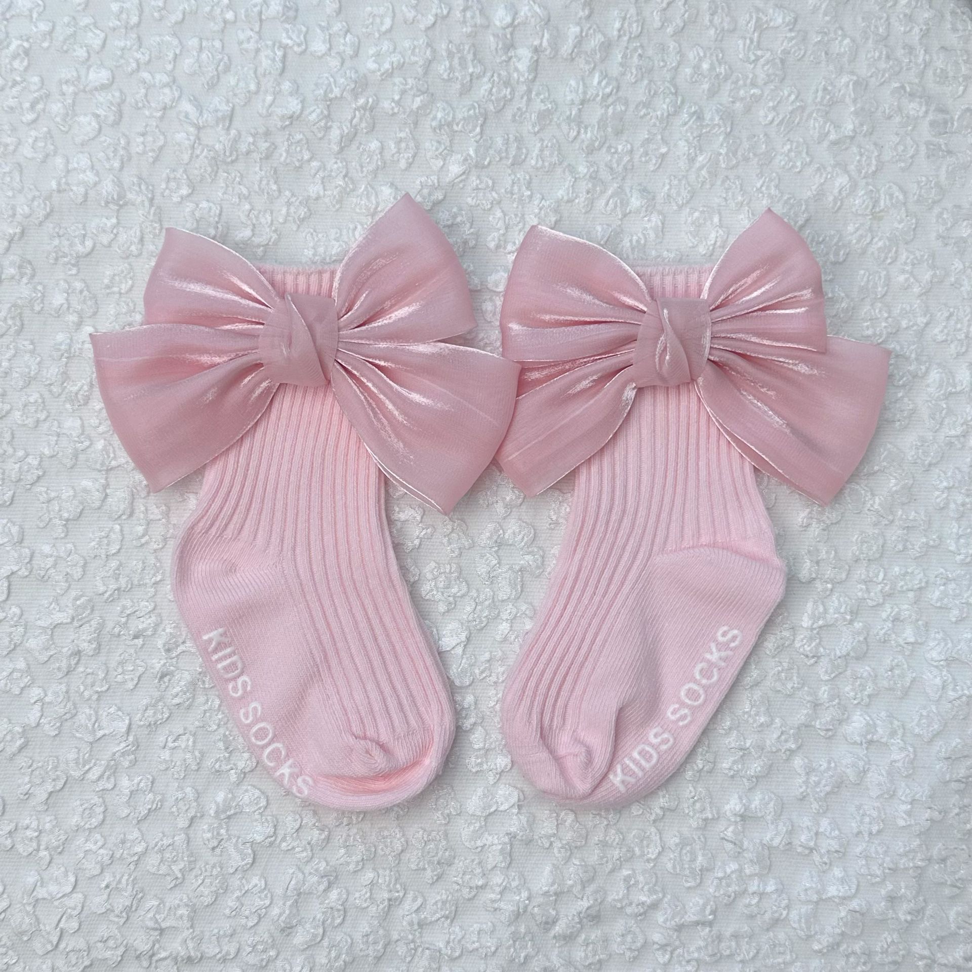Baby Bow Mid-tube Socks