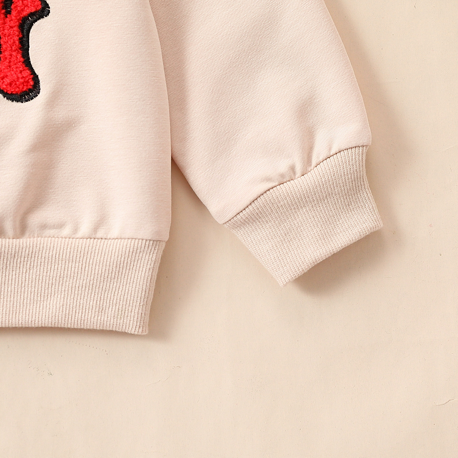 Towel Embroidered Christmas Sweatershirt