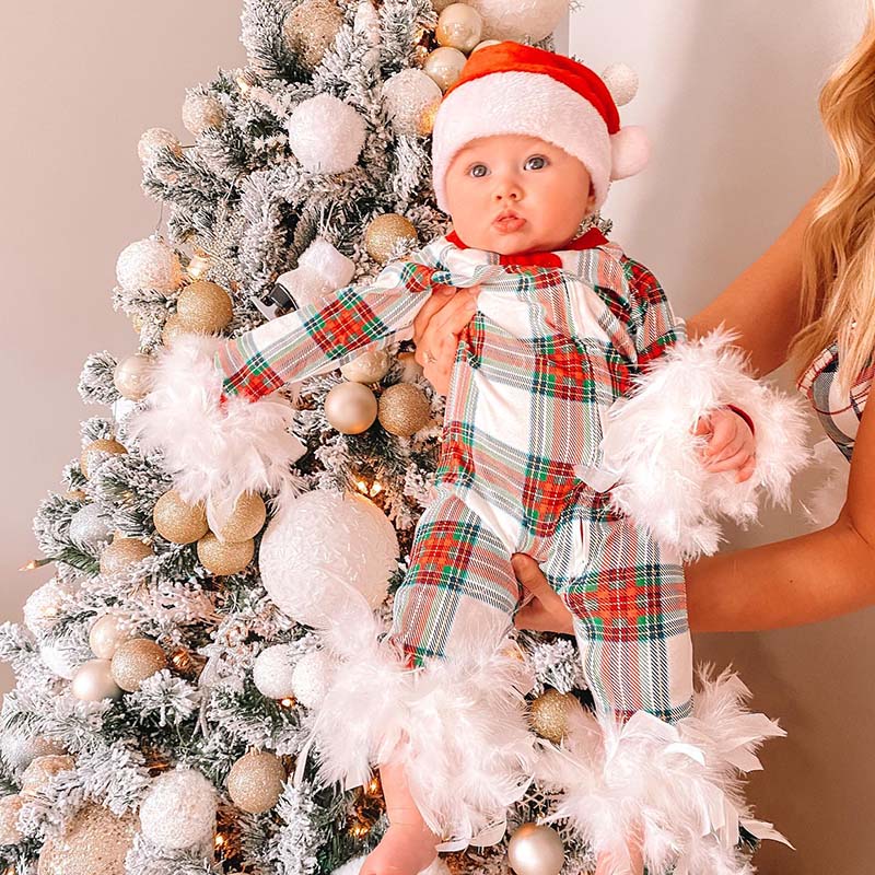  Baby girl Christmas Romper