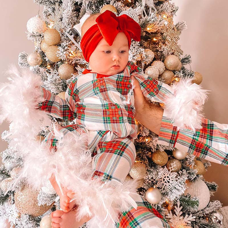 Baby girl Christmas Romper