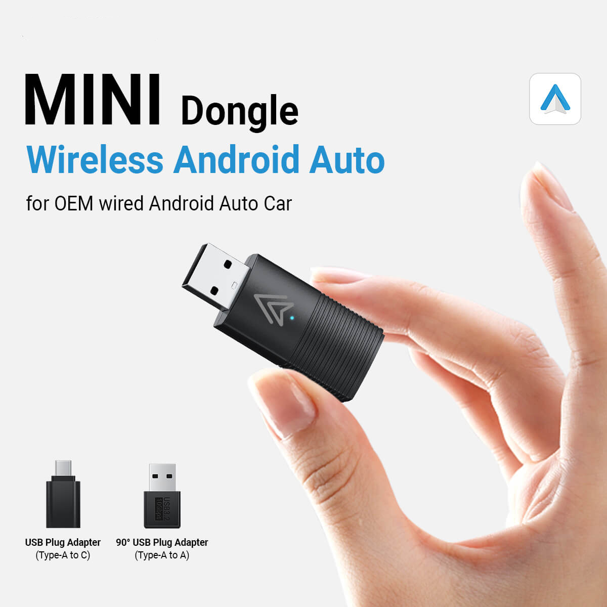 (LIMITED TIME SPECIAL 55% OFF)Mini Wireless Android Auto Adapter