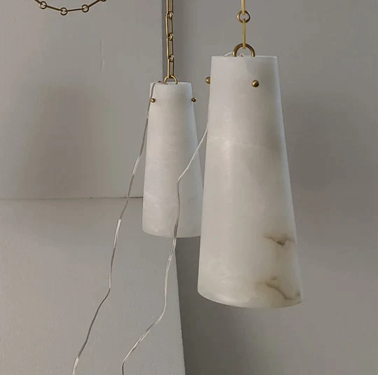 Customize Romolar Contemporary Alabaster Chandelier  Alabaster,11-Light Vintage Alabaster Pendant Cluster
