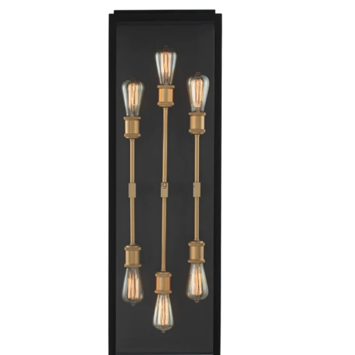 ASHLAND OUTDOOR WALL SCONCE 38"H