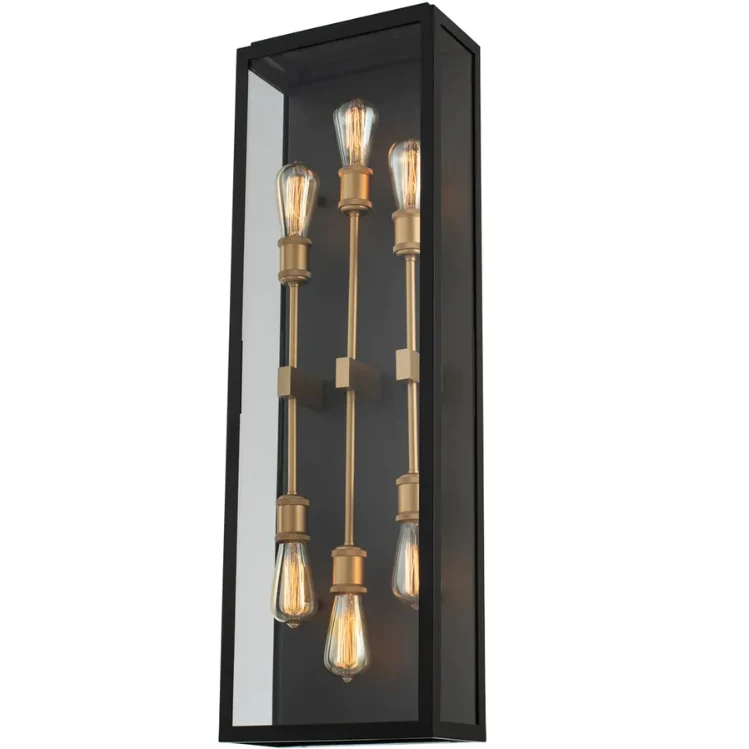 ASHLAND OUTDOOR WALL SCONCE 38"H