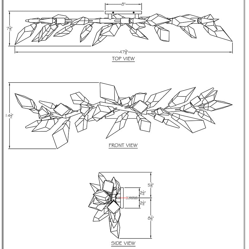 21026V 48″ W Bath Bar Vanity Light